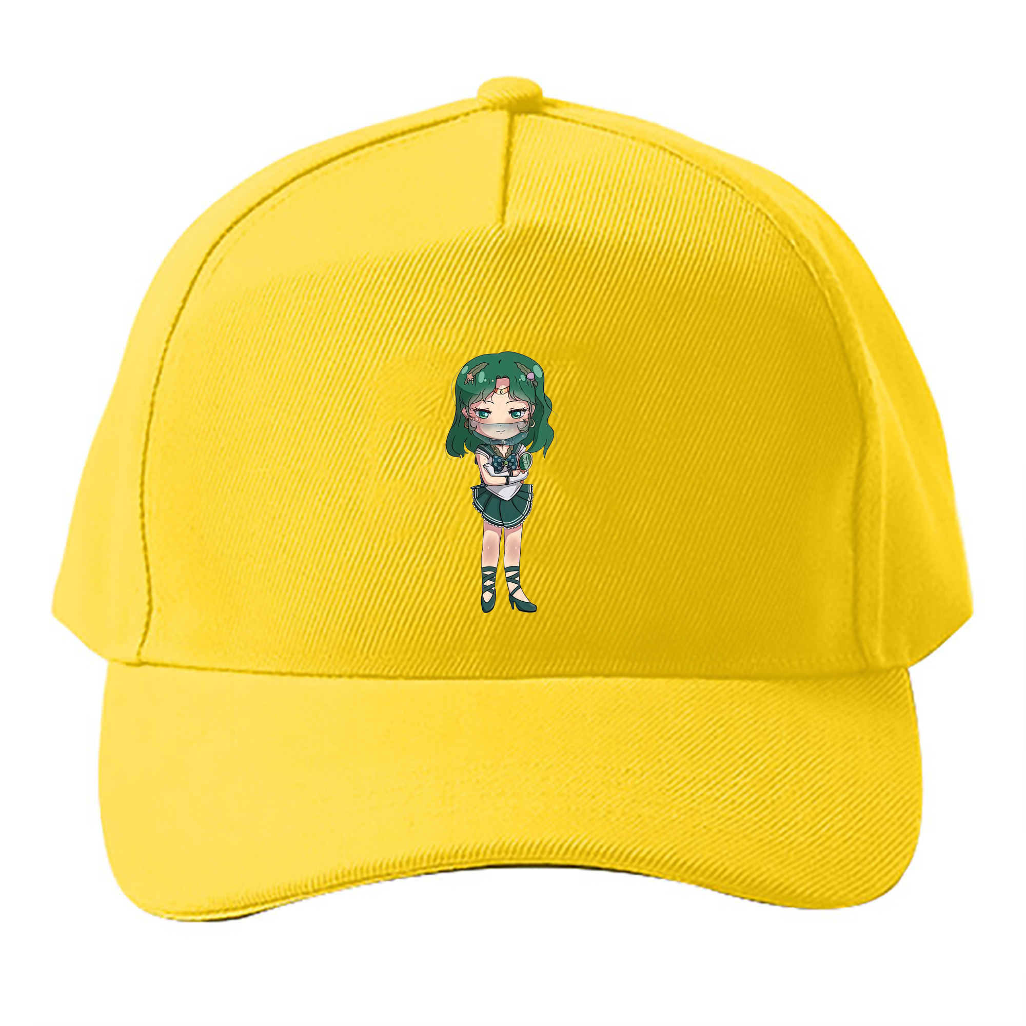 （画像用） 美少女戦士セーラームーン 海王 みちる（かいおう みちる） Sailor Moon Kaiou Michiru ベースボールキャップ 綿100％ 男女兼用 帽子 スポーツ